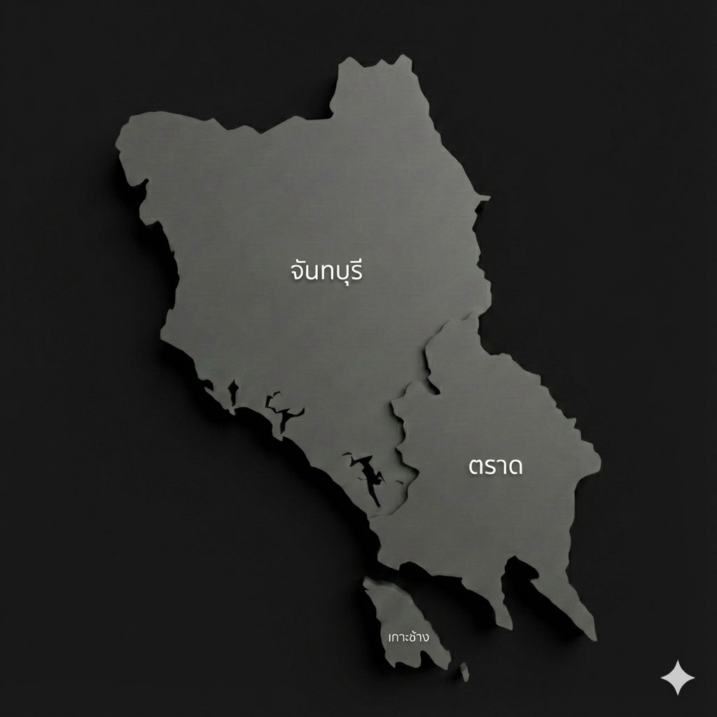 Service Area Map - Koh Chang, Chanthaburi, Trat